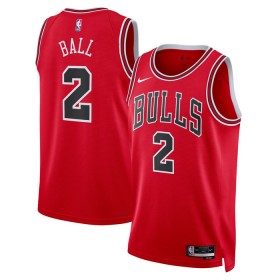 Dres Chicago Bulls Lonzo Ball 2 Nike 2022-23 Icon Edition Crvena Swingman